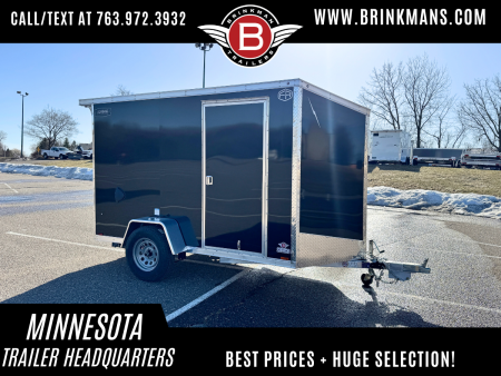 New 2026 Lightning 5X10 Enclosed Trailer - Ramp Door!