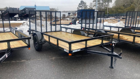 New 2026 P & T Trailers 6.5x12 Utility Trailer