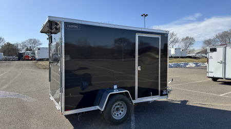 New 2026 Lightning 6X10 Cargo / Enclosed Trailer- Rear Ramp door!