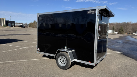 New 2026 Lightning 6X10 Cargo / Enclosed Trailer- Rear Ramp door!
