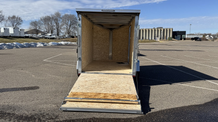 New 2026 Lightning 6X10 Cargo / Enclosed Trailer- Rear Ramp door!