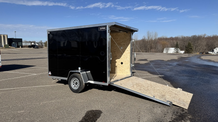 New 2026 Lightning 6X10 Cargo / Enclosed Trailer- Rear Ramp door!