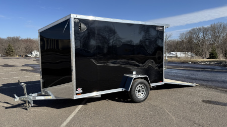 New 2026 Lightning 6X10 Cargo / Enclosed Trailer- Rear Ramp door!
