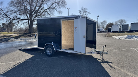 New 2026 Lightning 6X10 Cargo / Enclosed Trailer- Rear Ramp door!