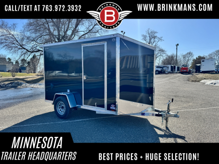 New 2026 Lightning 6X10 Cargo / Enclosed Trailer- Rear Ramp door!