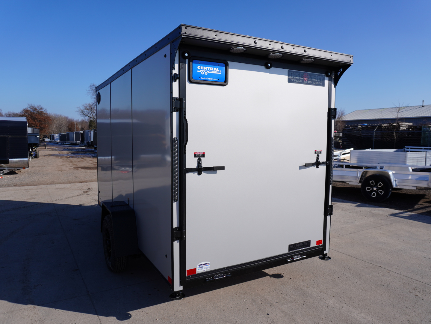 New 2026 Discovery Trailers Rover ET 6x12ft Enclosed Trailer