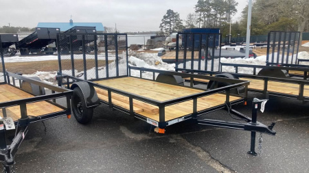 New 2026 P & T Trailers 6.5x12 Utility Trailer