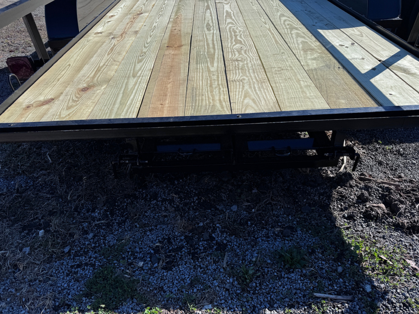 New 2026 Clay's Trailers 76x16 7k slide in ramps utility trailer