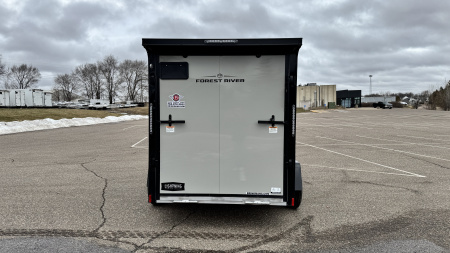 New 2026 Lightning 6X10 Cargo / Enclosed Trailer- Rear Ramp door! Blackout Package!