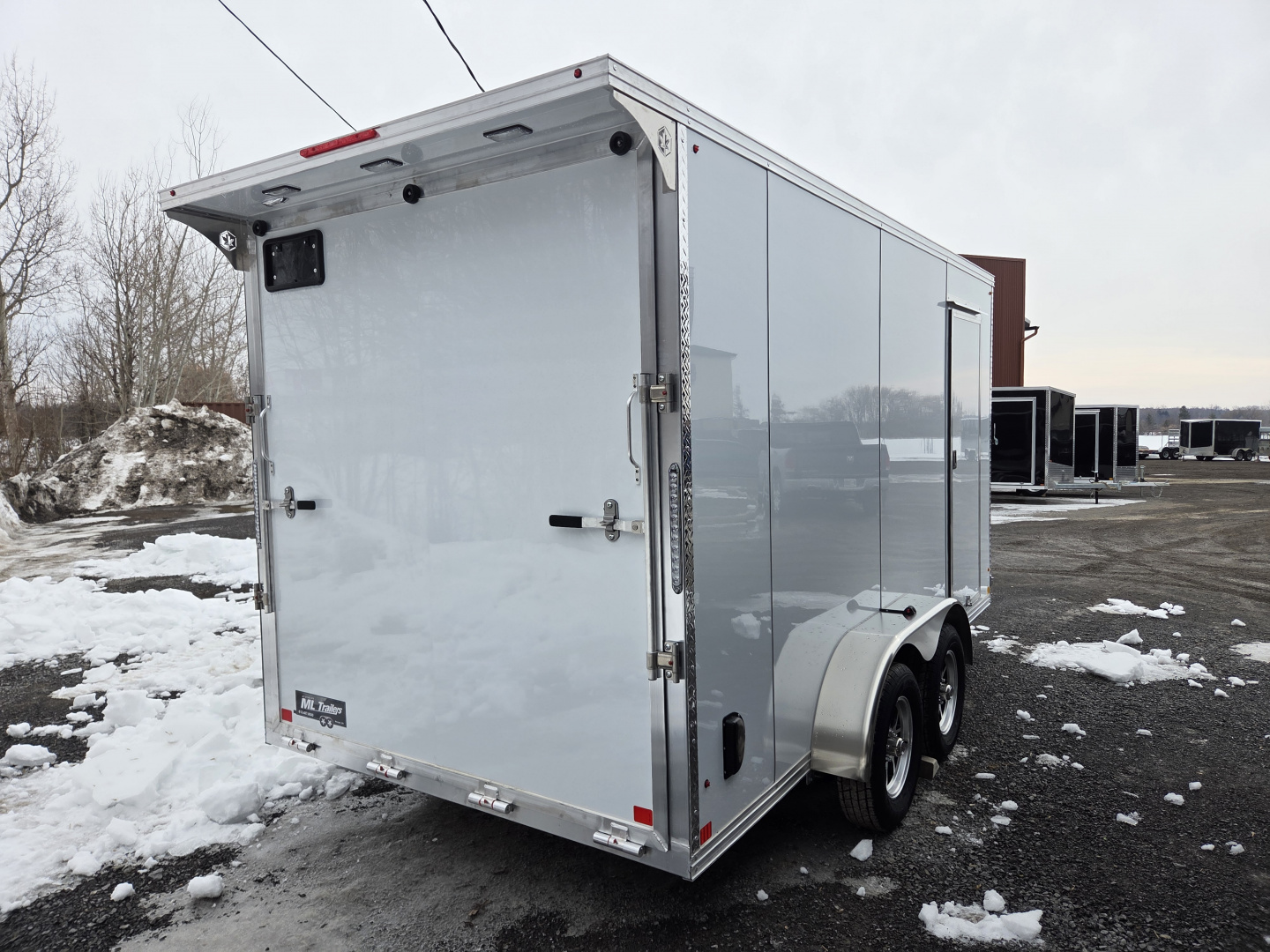 New 2026 Canadian Made All Aluminum 7'x14' TA-3500 Cargo Trailer