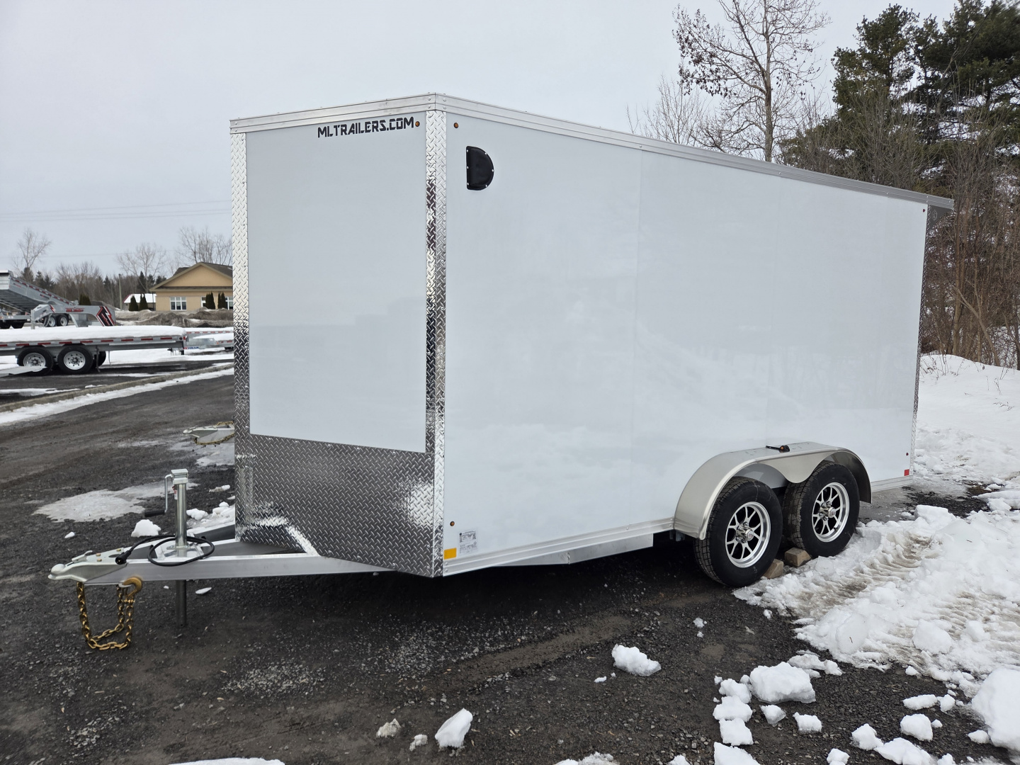 New 2026 Canadian Made All Aluminum 7'x14' TA-3500 Cargo Trailer