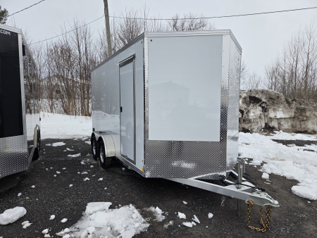 New 2026 Canadian Made All Aluminum 7'x14' TA-3500 Cargo Trailer