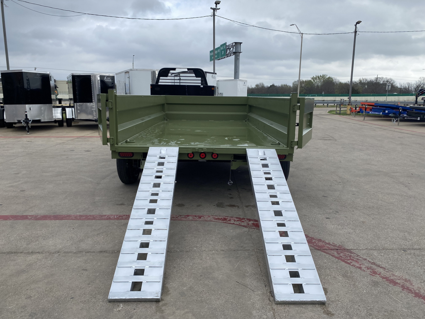 New 2026 Norstar DTB 7'x14'x2' Dump Trailer