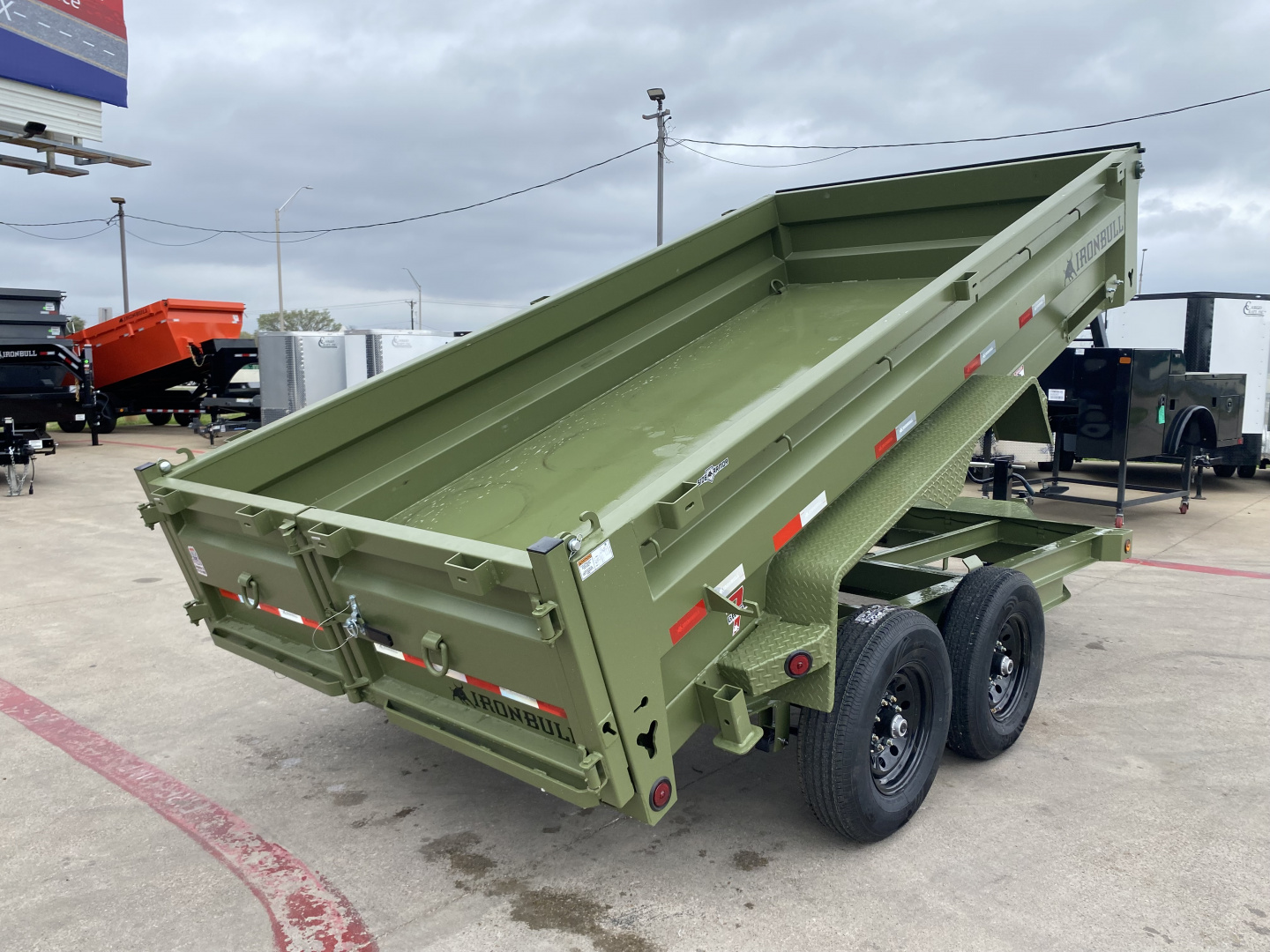 New 2026 Norstar DTB 7'x14'x2' Dump Trailer