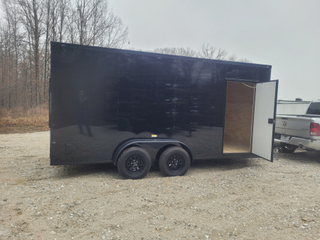 New 2026 Maximum Cargo Trailers 7x16 TA, 7' interior height , 35k axles, .080 polycore Cargo / Enclosed Trailer