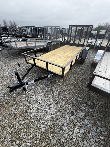 New 2026 AMO US121 Utility Trailer 60X12 SA LOWSIDE(GVW:2990) BLACK