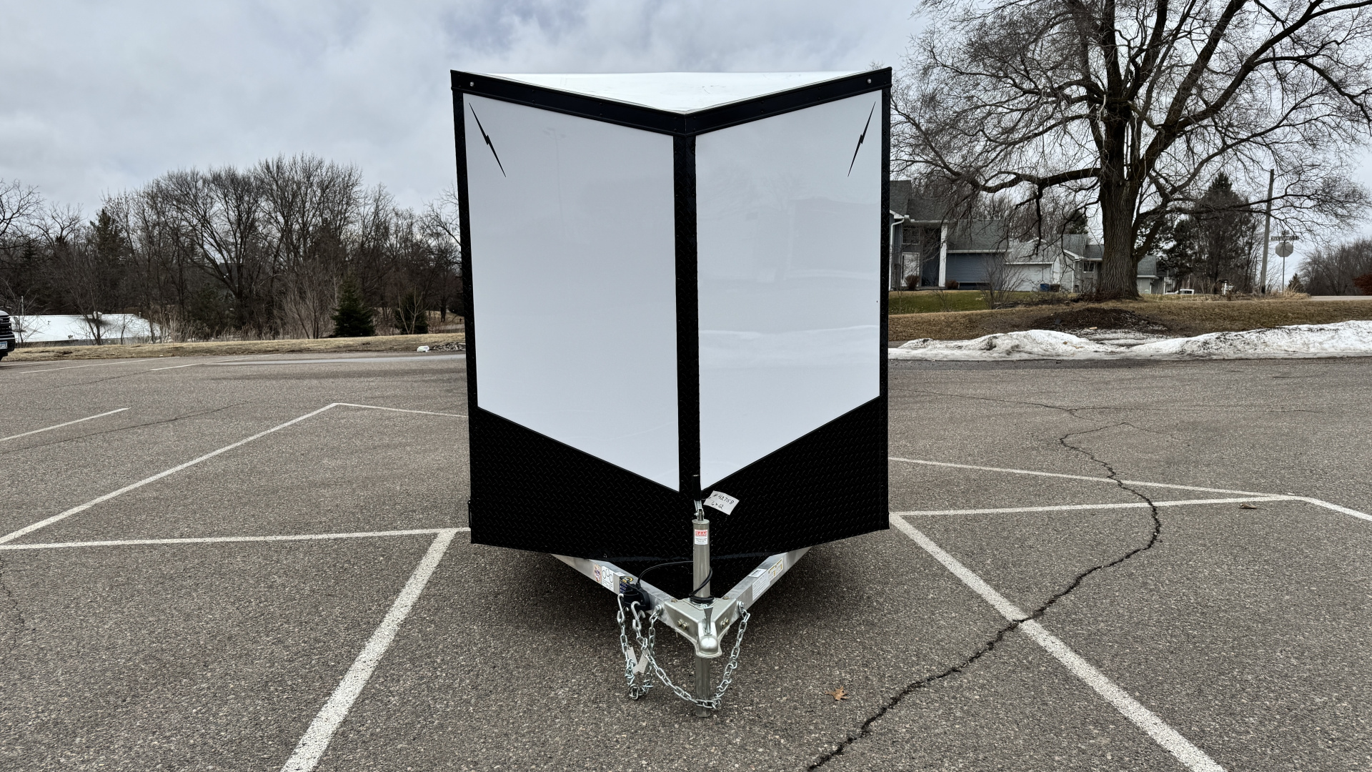 New 2026 Lightning 6x12 Enclosed Aluminum Cargo Trailer - RAMP DOOR!