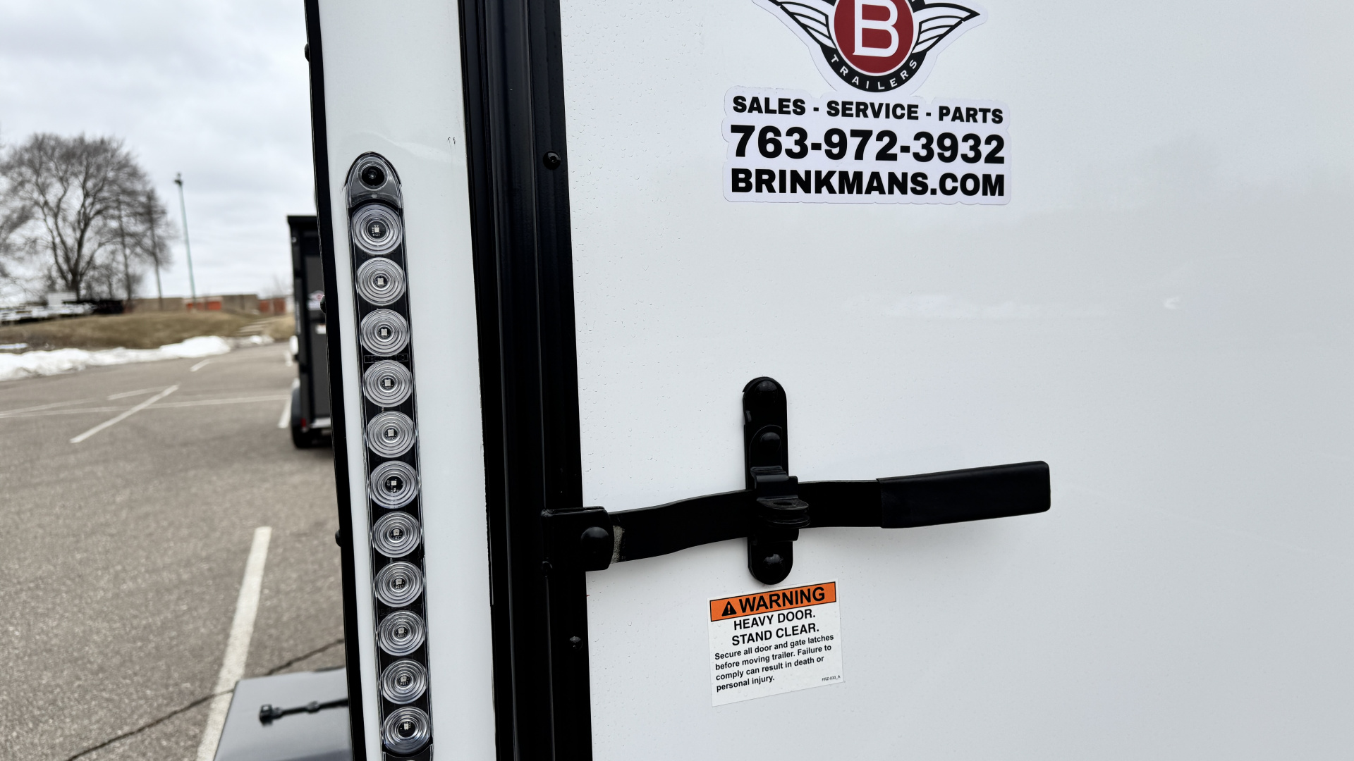 New 2026 Lightning 6x12 Enclosed Aluminum Cargo Trailer - RAMP DOOR!