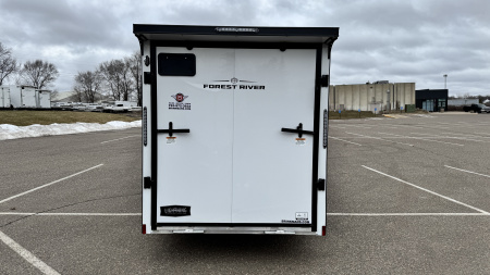 New 2026 Lightning 6x12 Enclosed Aluminum Cargo Trailer - RAMP DOOR!