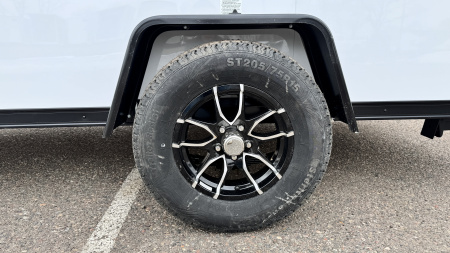 New 2026 Lightning 6x12 Enclosed Aluminum Cargo Trailer - RAMP DOOR!