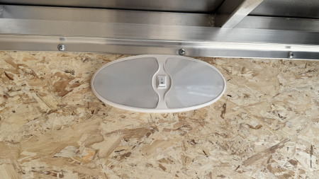 New 2026 Lightning 6x12 Enclosed Aluminum Cargo Trailer - RAMP DOOR!