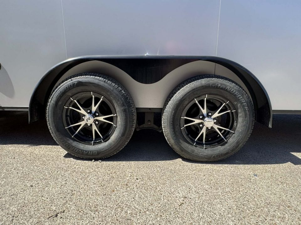 New Pace American 7X16 Cargo / Enclosed Trailer .080 SCREWLESS EXTERIOR GREAT FOR GRAPHICS! REAR WING!! LIMITED TIME SPECIAL ALUMINUM WHEEL UPGRADE!