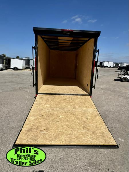 New Pace American 7X16 Cargo / Enclosed Trailer .080 SCREWLESS EXTERIOR GREAT FOR GRAPHICS! REAR WING!! LIMITED TIME SPECIAL ALUMINUM WHEEL UPGRADE!