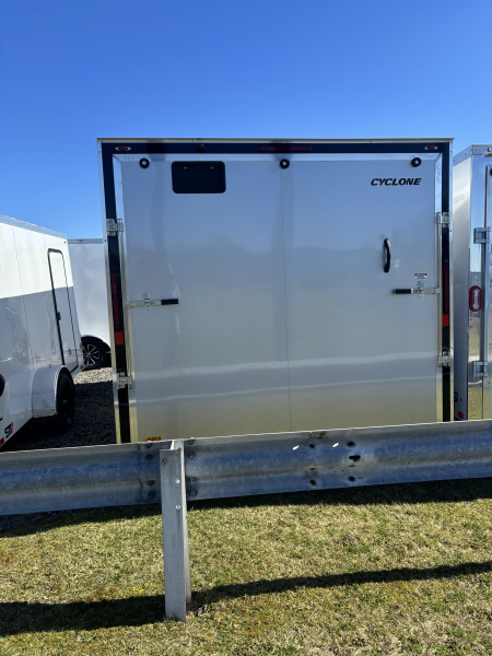 New 2026 Legend Trailers 8.5 X 16 10K V-NOSE CARGO ENCLOSED TRAILER (SILVER)