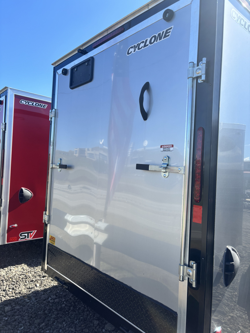 New 2026 Legend Trailers 6 X 12 ENCLOSED CARGO TRAILER (SILVER)