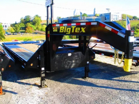New 2026 Big Tex Trailers 22GN 102 X 20+5 Equipment Trailer Deckover Trailer