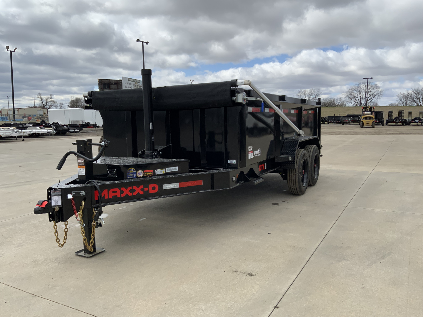 New 2026 MAXX-D DTX 83 X 14 Dump Trailer