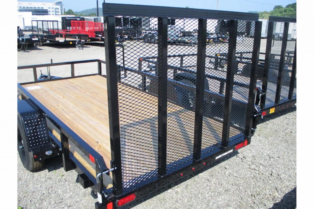 New 2025 Sure-Trac Tube Top 6 X 12 Utility Trailer