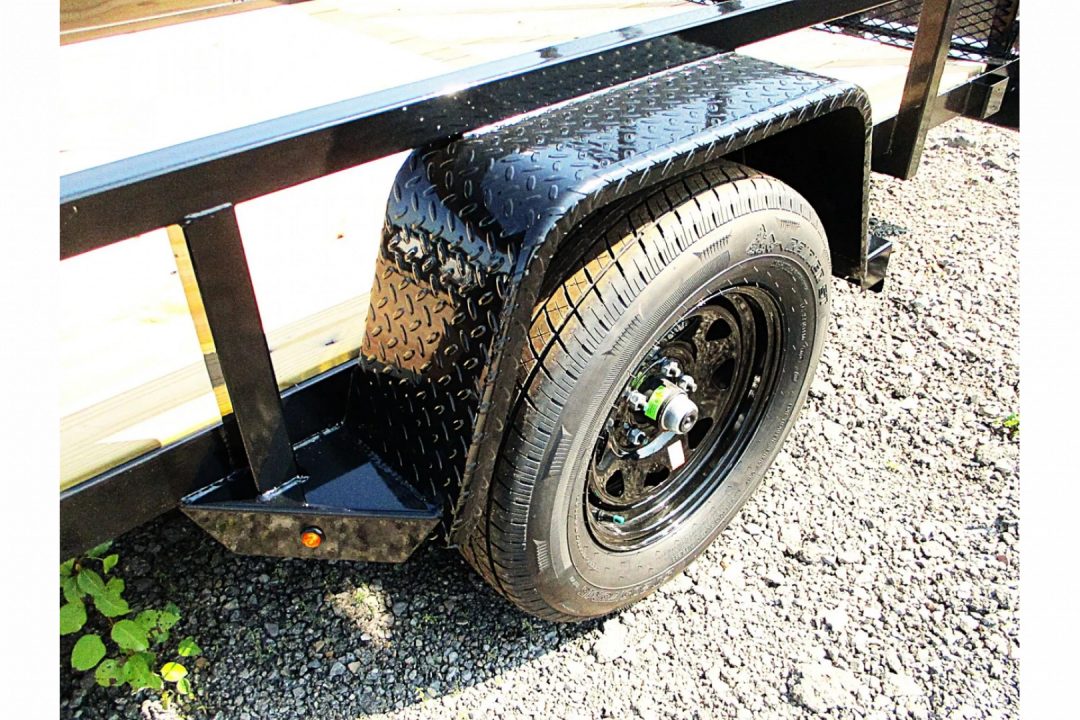 New 2025 Sure-Trac Tube Top 6 X 12 Utility Trailer