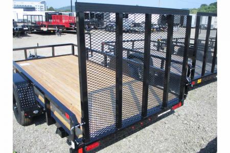 New 2025 Sure-Trac Tube Top 6 X 12 Utility Trailer