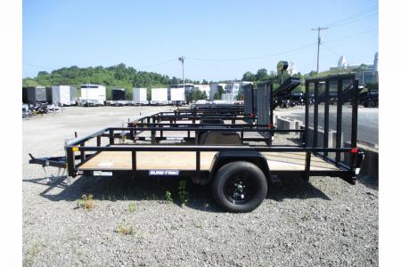 New 2025 Sure-Trac Tube Top 6 X 12 Utility Trailer