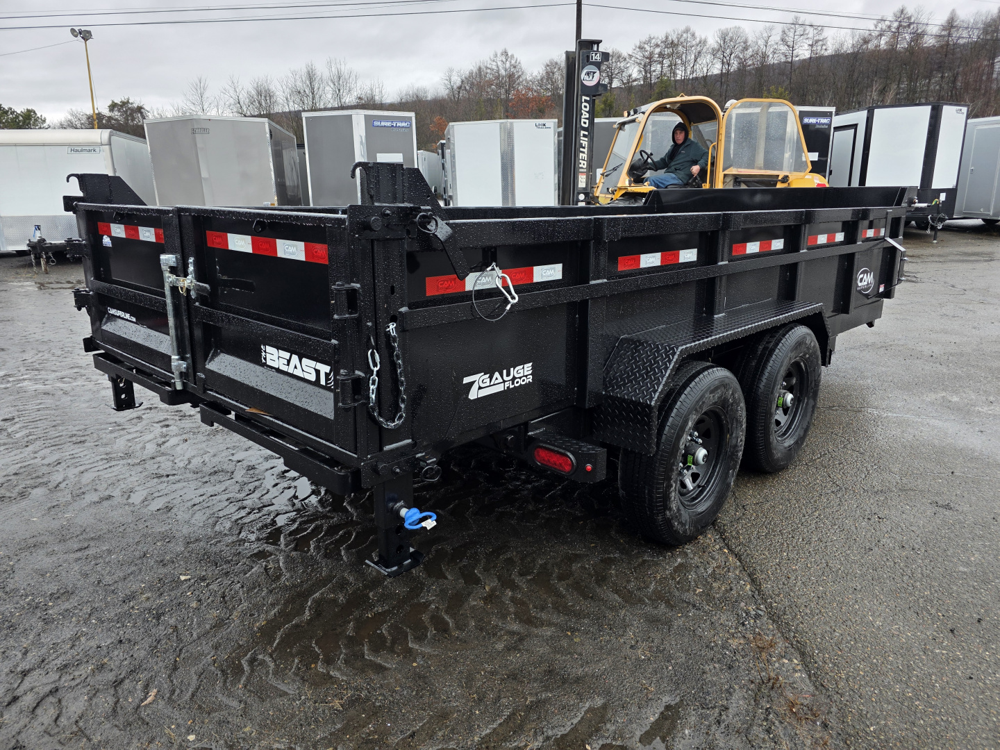New 2026 Cam Superline BEAST 7X16 15.4K Dump Trailer