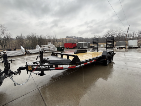 New 2026 Belmont Trailers - EFX 8216 Equipment Trailer w/ Stand Up Ramps - 14000# GVWR