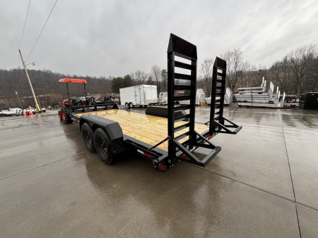 New 2026 Belmont Trailers - EFX 8216 Equipment Trailer w/ Stand Up Ramps - 14000# GVWR