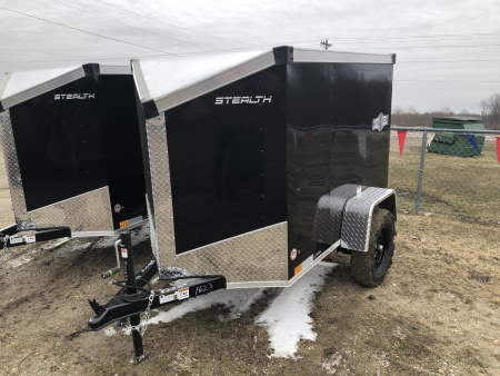 New 2026 Stealth Trailers 4X6 Cargo / Enclosed Trailer