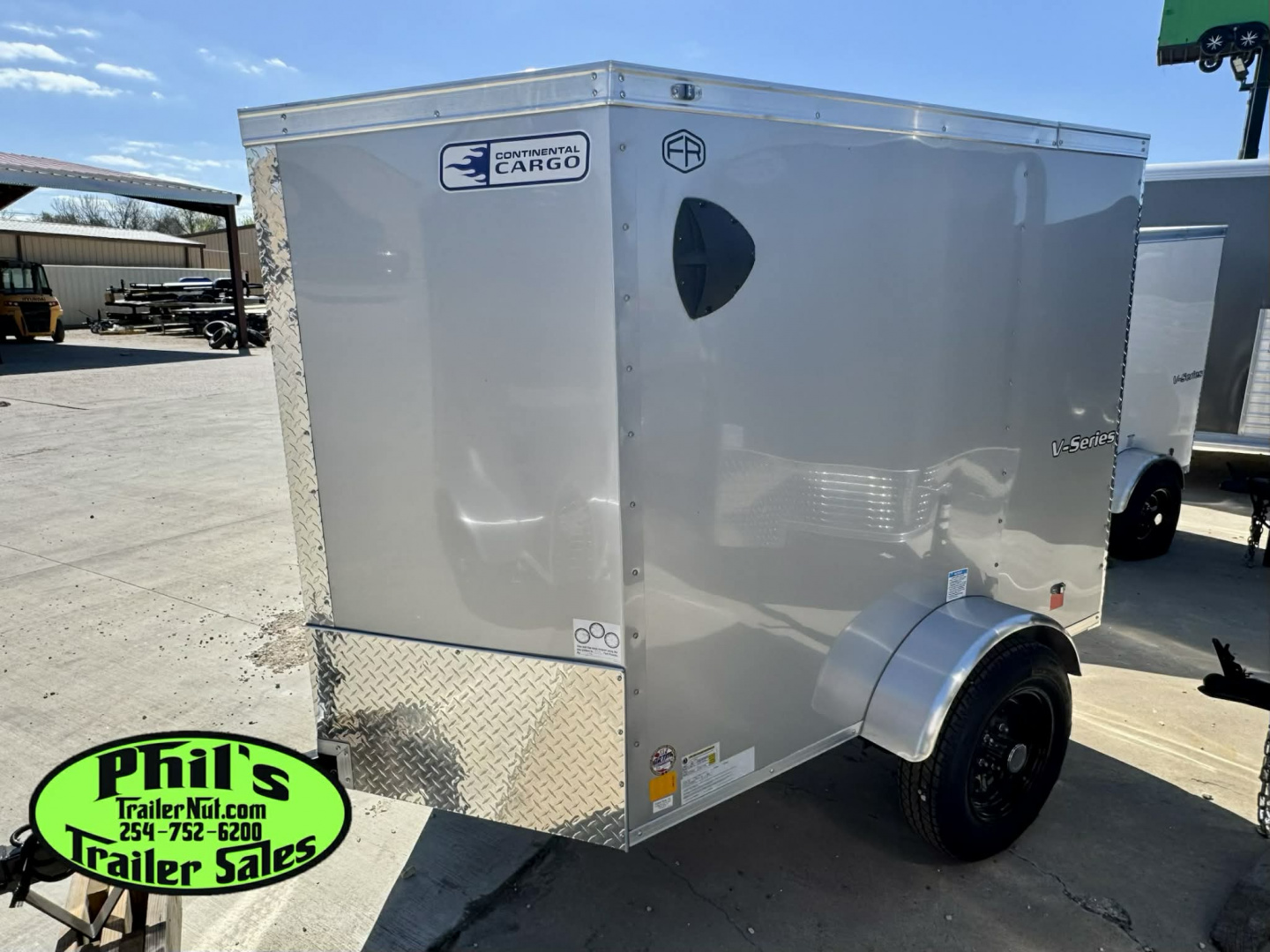 New Continental Cargo 4X6 Cargo / Enclosed Trailer