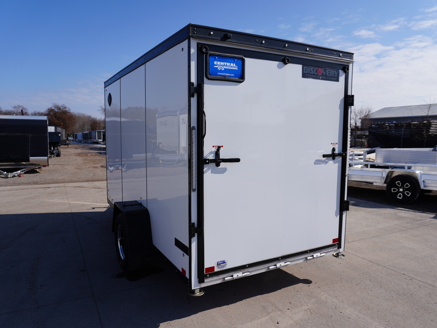 Used 2024 Discovery Trailers Endeavor 6x12ft Enclosed Trailer