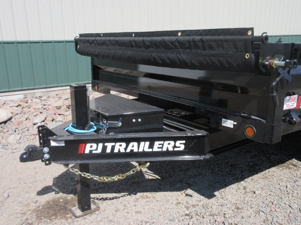 New 2026 14'x96" 14K PJ Deckover Dump Trailer