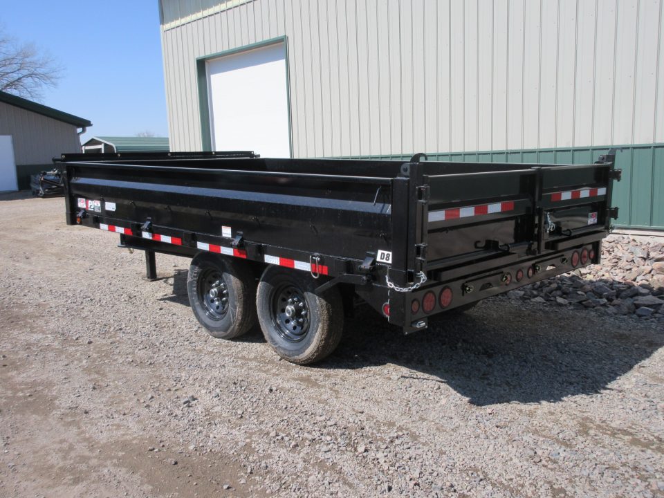 New 2026 14'x96" 14K PJ Deckover Dump Trailer