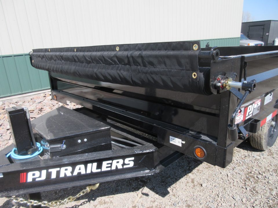 New 2026 14'x96" 14K PJ Deckover Dump Trailer