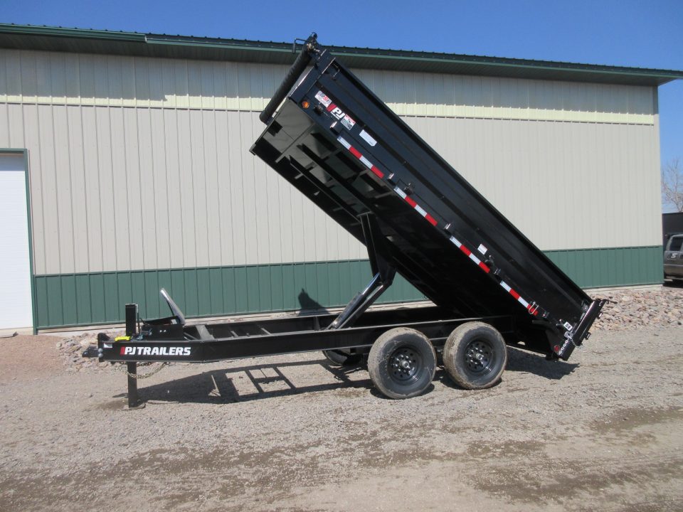 New 2026 14'x96" 14K PJ Deckover Dump Trailer
