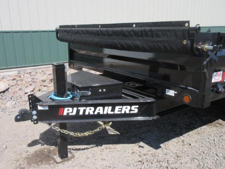 New 2026 14'x96" 14K PJ Deckover Dump Trailer