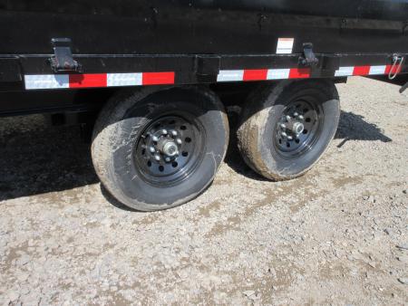 New 2026 14'x96" 14K PJ Deckover Dump Trailer
