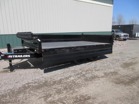 New 2026 14'x96" 14K PJ Deckover Dump Trailer