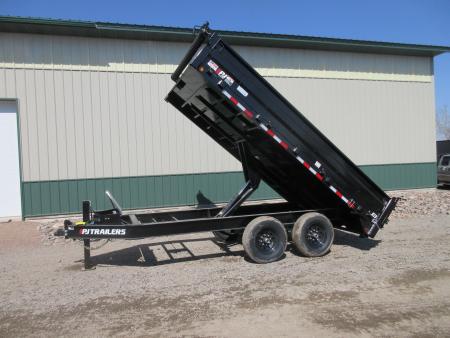 New 2026 14'x96" 14K PJ Deckover Dump Trailer