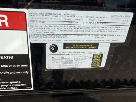 New 2026 Load Trail 83X14 14K LOW PRO Dump Trailer